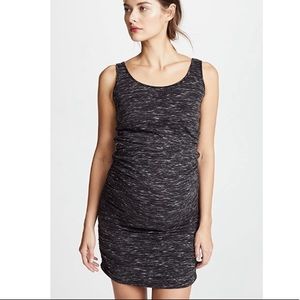 Ingrid & Isabel Marble Shirred Maternity Tank Dress
